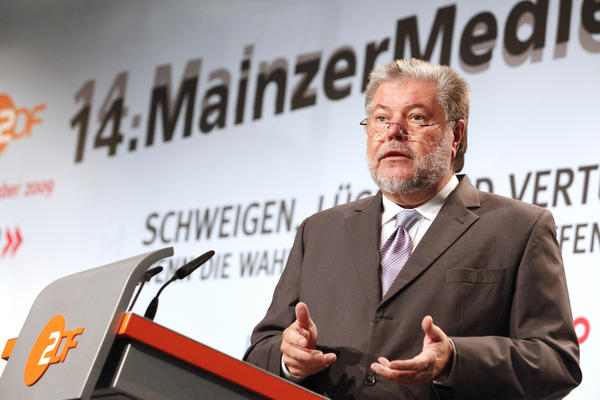 Ministerpräsident Kurt Beck 14. MainzerMedienDisput; Bild: Bauer