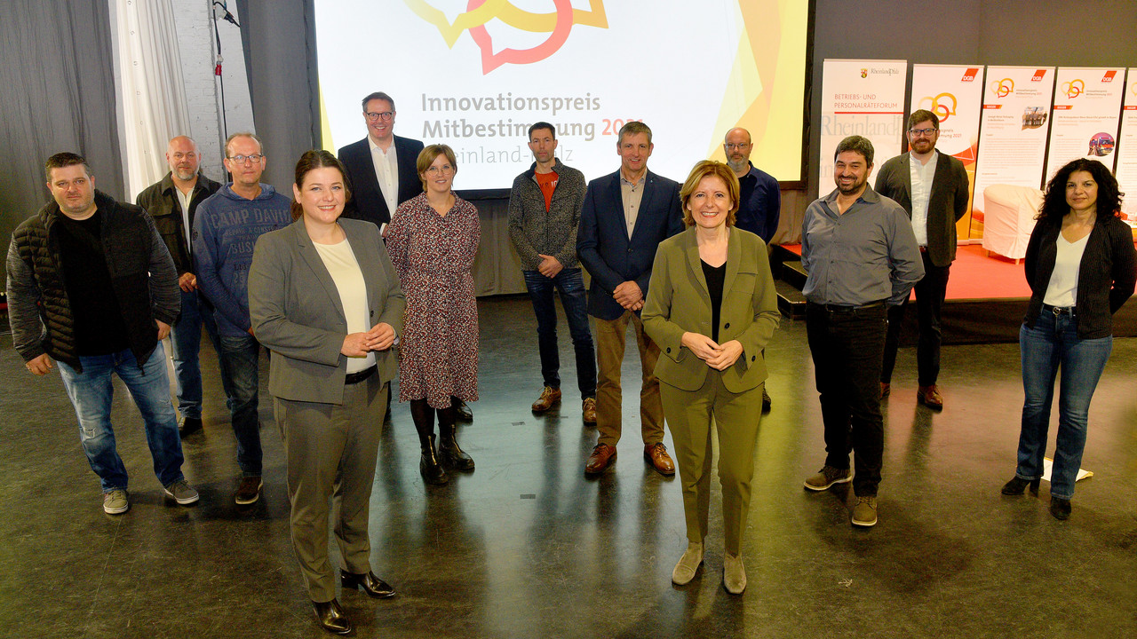 Innovationspreis Mitbestimmung 2021 Rheinland-Pfalz