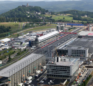 Luftbild Nürburgring; Bild: dpa