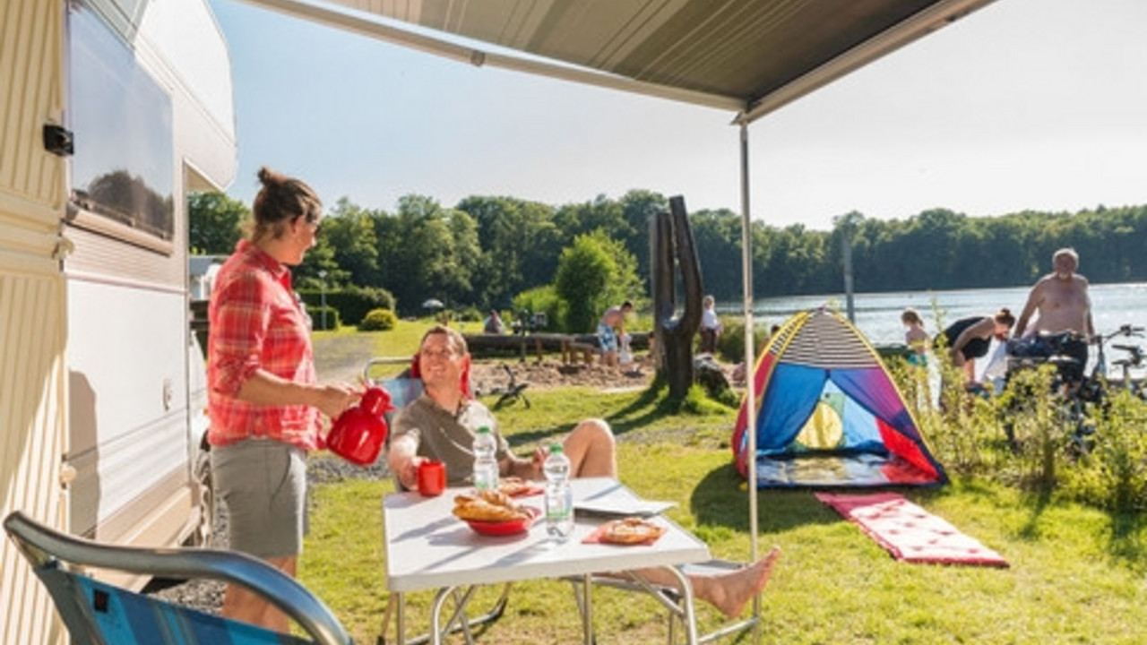 Campingplatz im Westerwald; Bild: Rheinland-Pfalz Tourismus GmbH