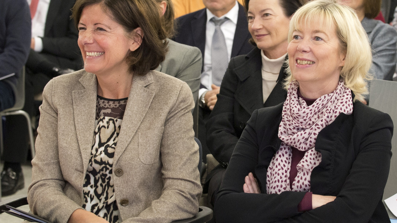 Ministerpräsidentin Dreyer und Bildungsministerin Ahnen; Bild: Pulkowski