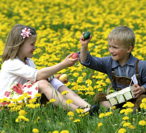 Kinder spielen; Bild: dpa