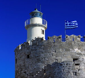 Festung Rhodos Stadt; Bild: dpa