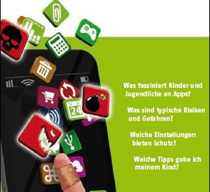 Ausschnitt der Titelseite des Faltblattes „App“-gepasst