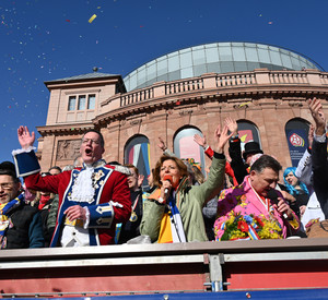 Rosenmontagszug 2023 in Mainz