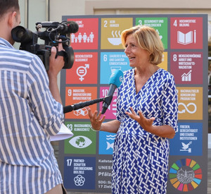 Ministerpräsidentin Malu Dreyer auf ihrer Sommerreise