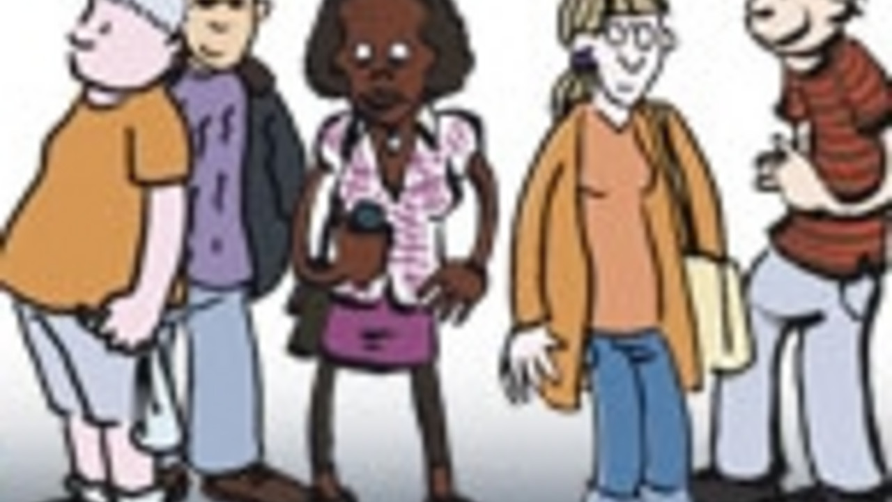 Comic Antidiskriminierung; Bild: rlp-Archiv