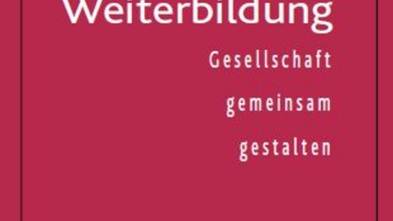 Deckblat zum Flyer Ausschreibung Weiterbildungspreis 2012