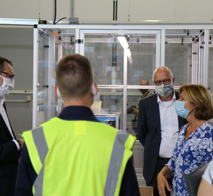 Ministerpräsidentin Malu Dreyer zu Gast bei der TRW KFZ Ausrüstung GmbH