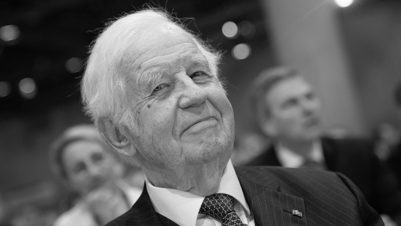 Kurt Biedenkopf, ehemaliger Ministerpräsident in Sachsen