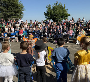 Besuch des deutsch-französischen Kindergarten in Liederschiedt