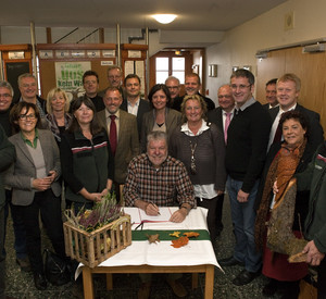 Auswärtige Kabinettssitzung mit Wanderung im Westerwald; Bild: Röder-Moldenhauer / © Staatskanzlei