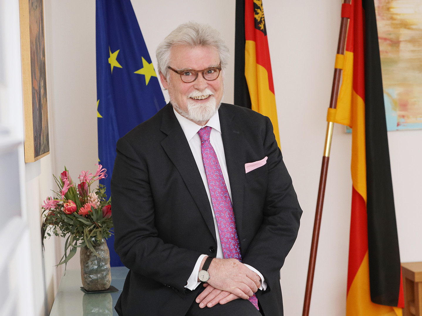 Justizminister Herbert Mertin