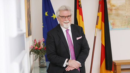 Justizminister Herbert Mertin