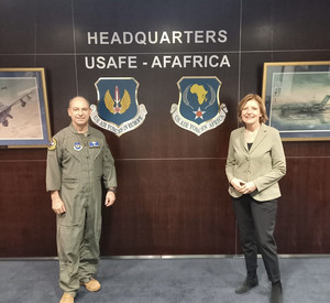 Ministerpräsidentin Malu Dreyer besucht Air Base Ramstein