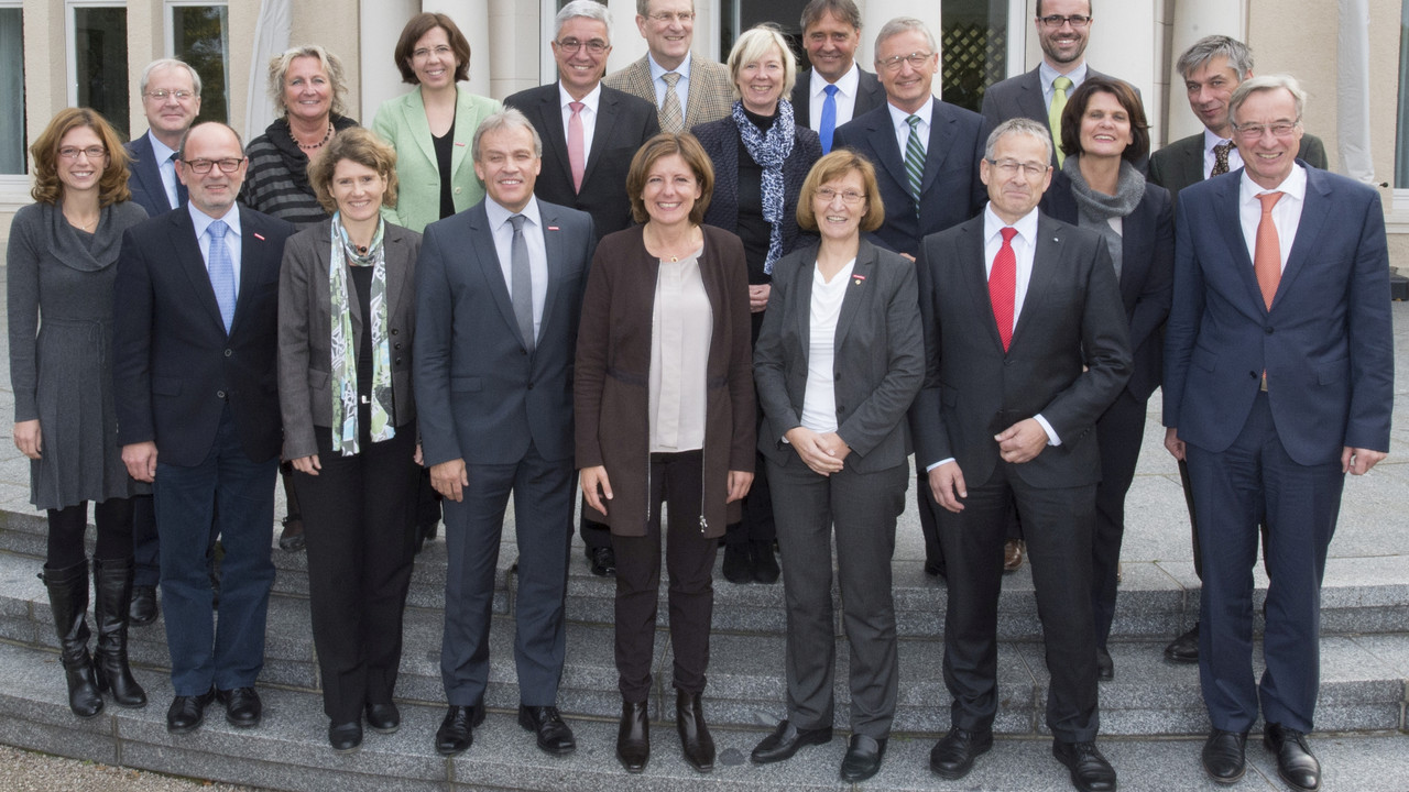 Der Ministerrat mit den rheinland-pfälzischen Handwerkskammern bei der gemeinsamen Sitzung in Mainz