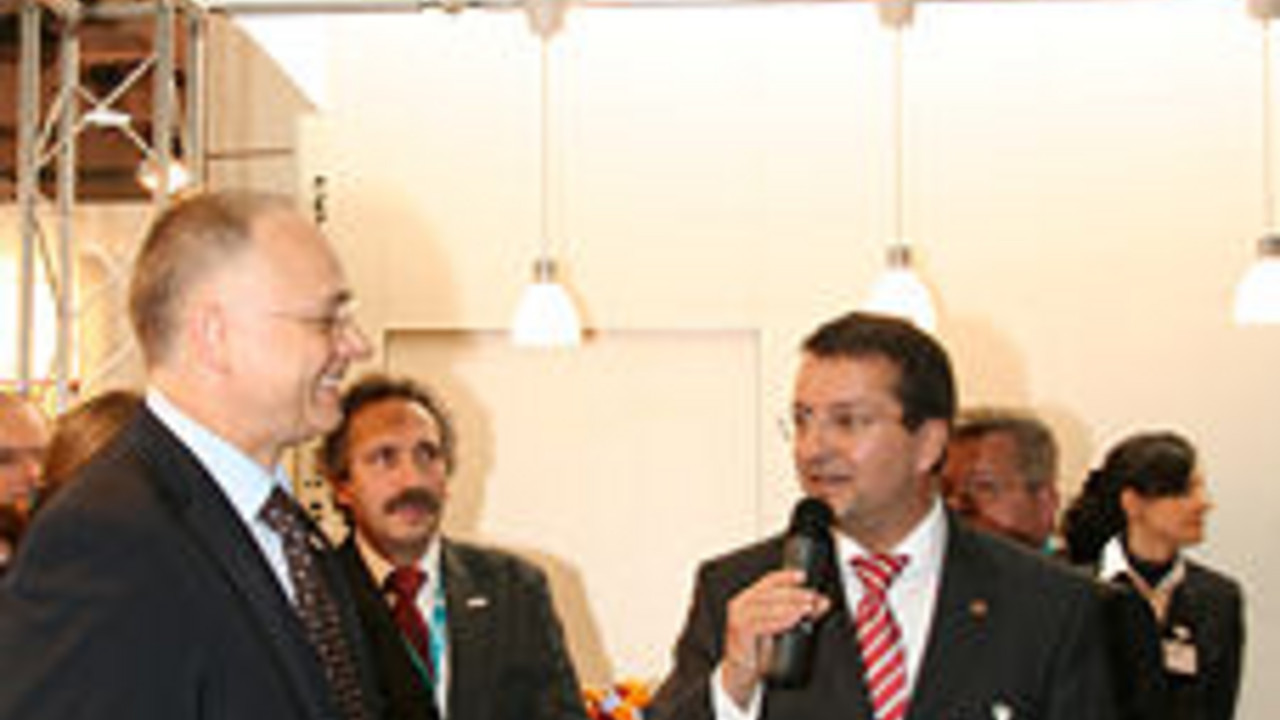 Landes-CIO Ministerialdirektor Jürgen Häfner auf der Messe Moderner Staat