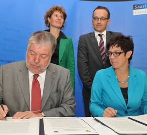 Beck, Maas und Kramp-Karrenbauer.