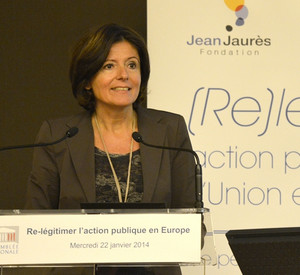 Ministerpräsidentin Dreyer eröffnete die deutsch-französische Konferenz „EU-Binnenmarkt und Daseinsvorsorge“ in Paris. Bild: Jean-Luc Grillot
