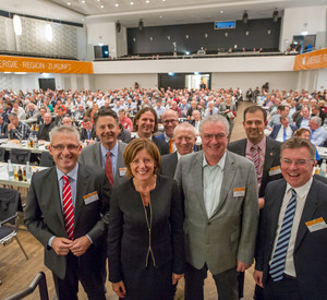 Ministerpräsidentin Malu Dreyer beim evm Zukunftsforum 2015