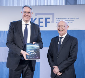 Vorstellung des 25. Berichts der Kommission zur Ermittlung des Finanzbedarfs der Rundfunkanstalten, KEF, Landesvertretung Rheinland-Pfalz