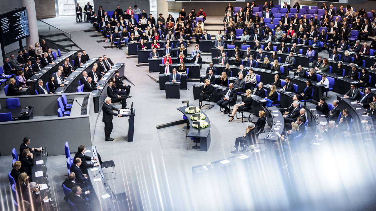 Gedenkstunde des Deutschen Bundestages in Berlin