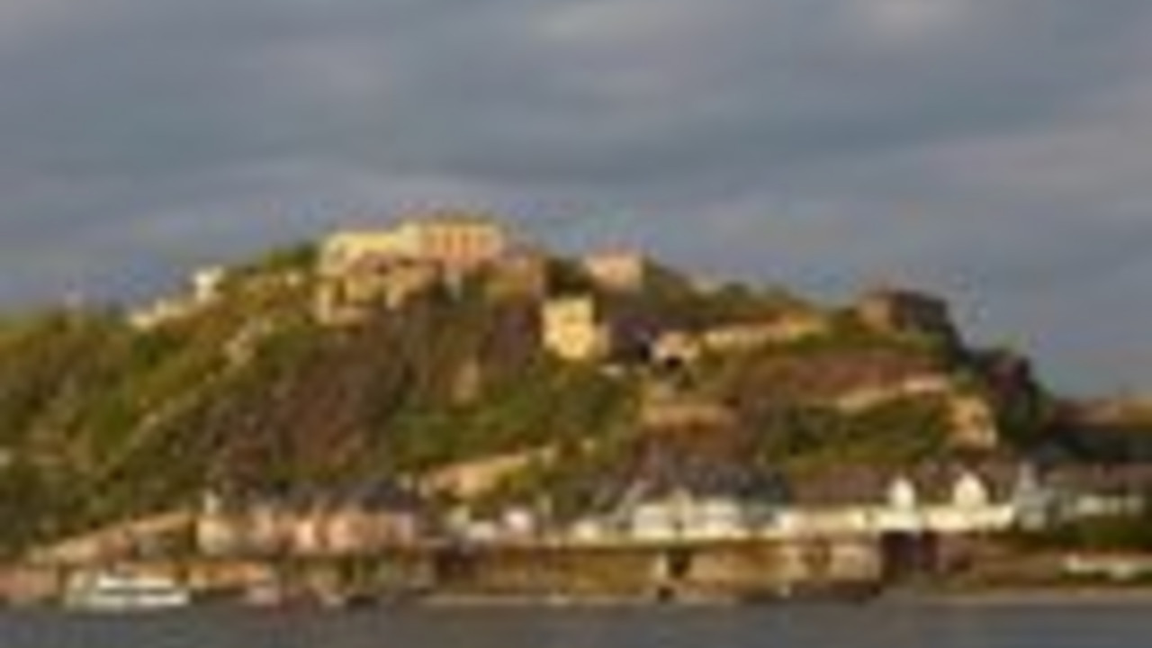 Die Festung Ehrenbreitstein;Bild:GDKE