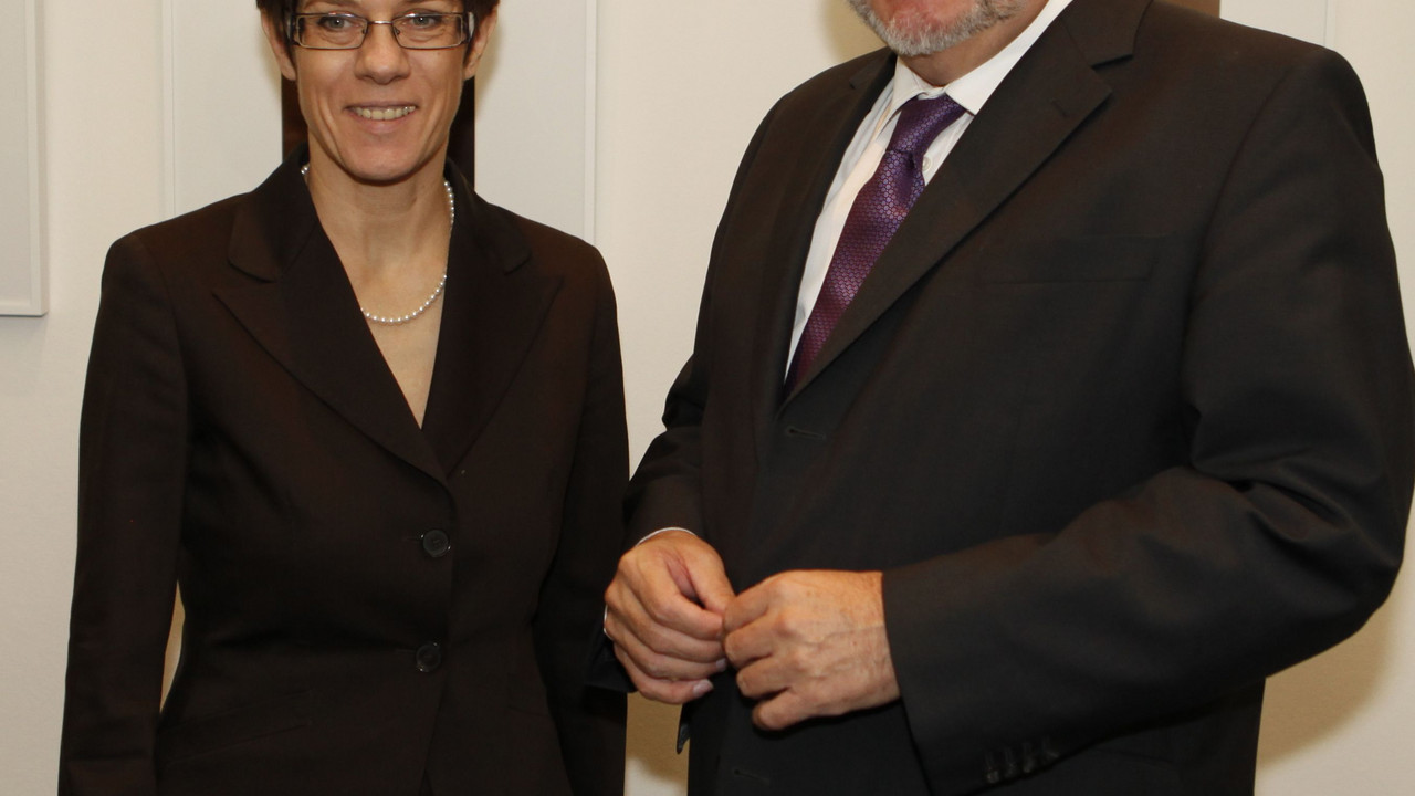Kramp-Karrenbauer und Beck; Bild: Pipprich
