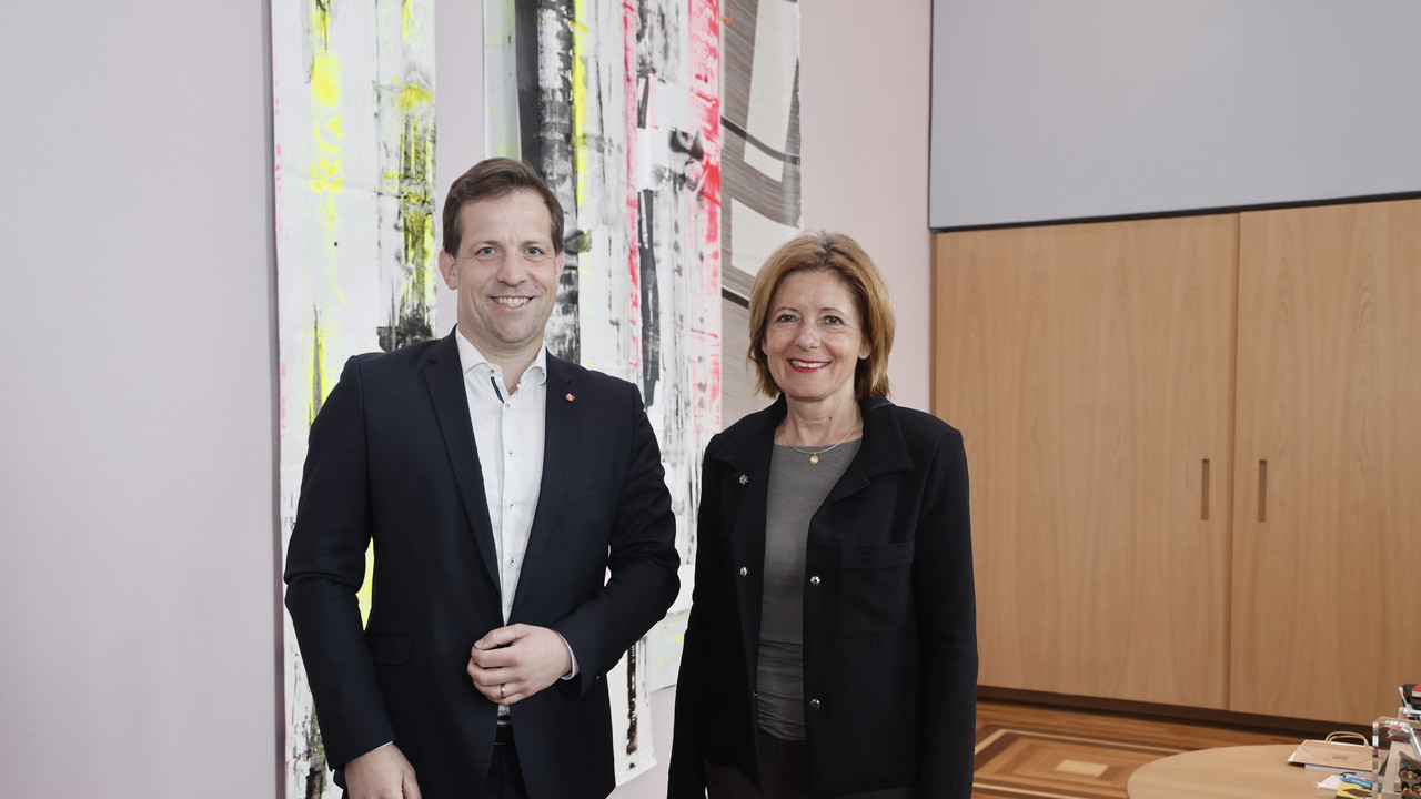 Antrittsbesuch Nino Haase OB Mainz
