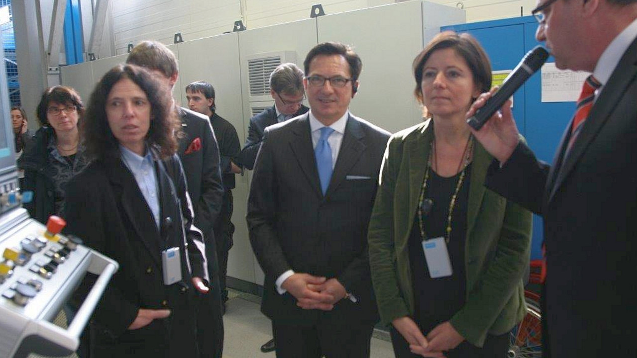 Betriebsbesuch bei Fissler; Bild: Drumm / Fissler