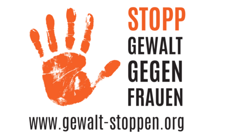 Stopp: Gewalt gegen Frauen