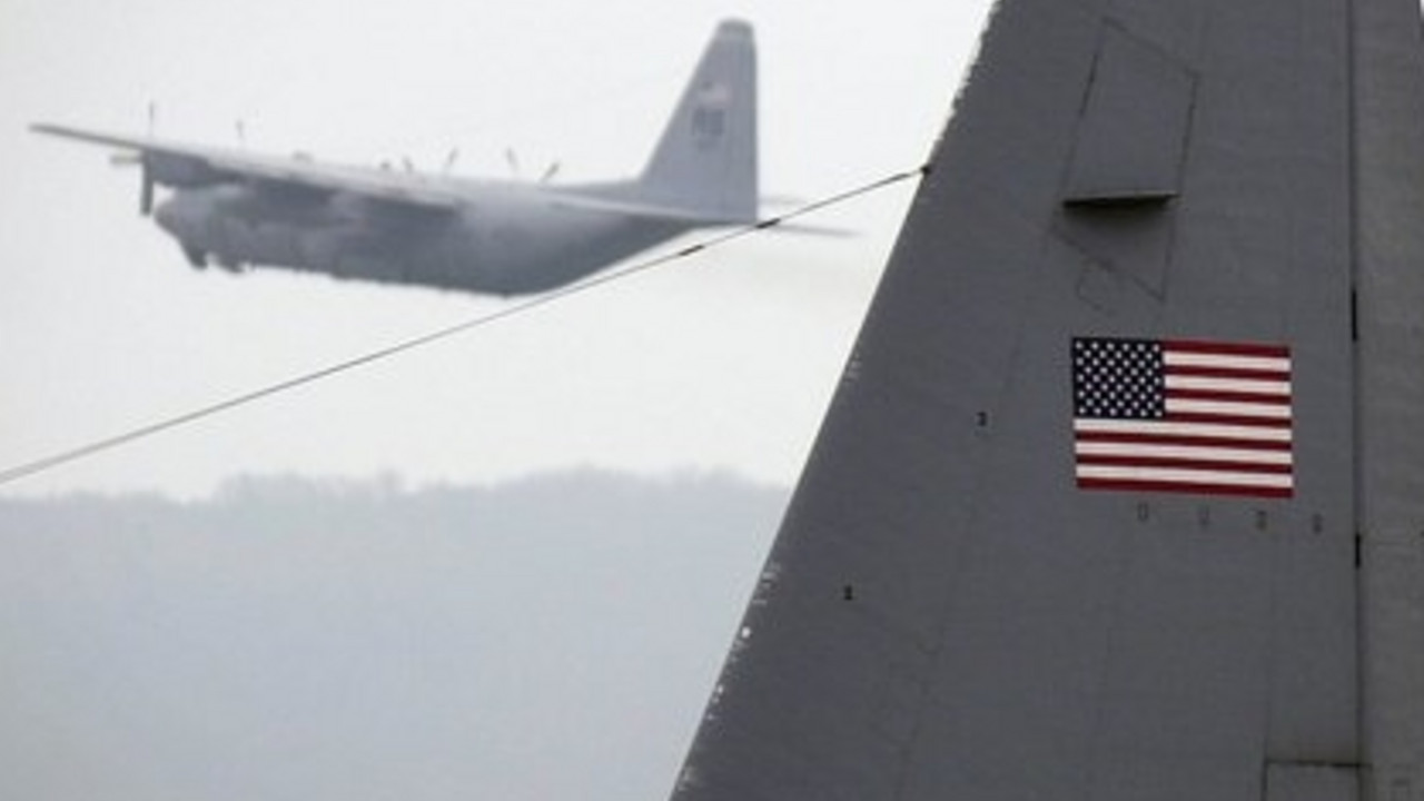 US-Flughafen in Ramstein; Bild: rlp-Archiv, dpa