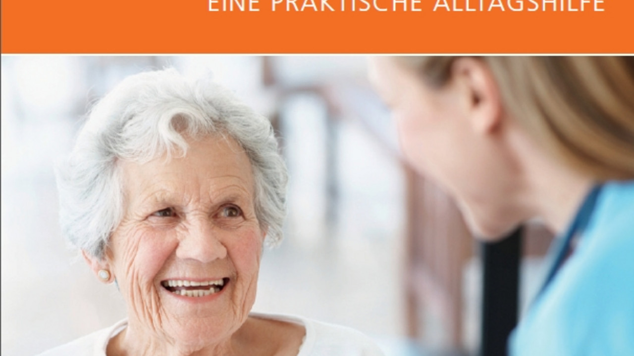 Ausschnitt der Titelseite des Pflegeratgebers