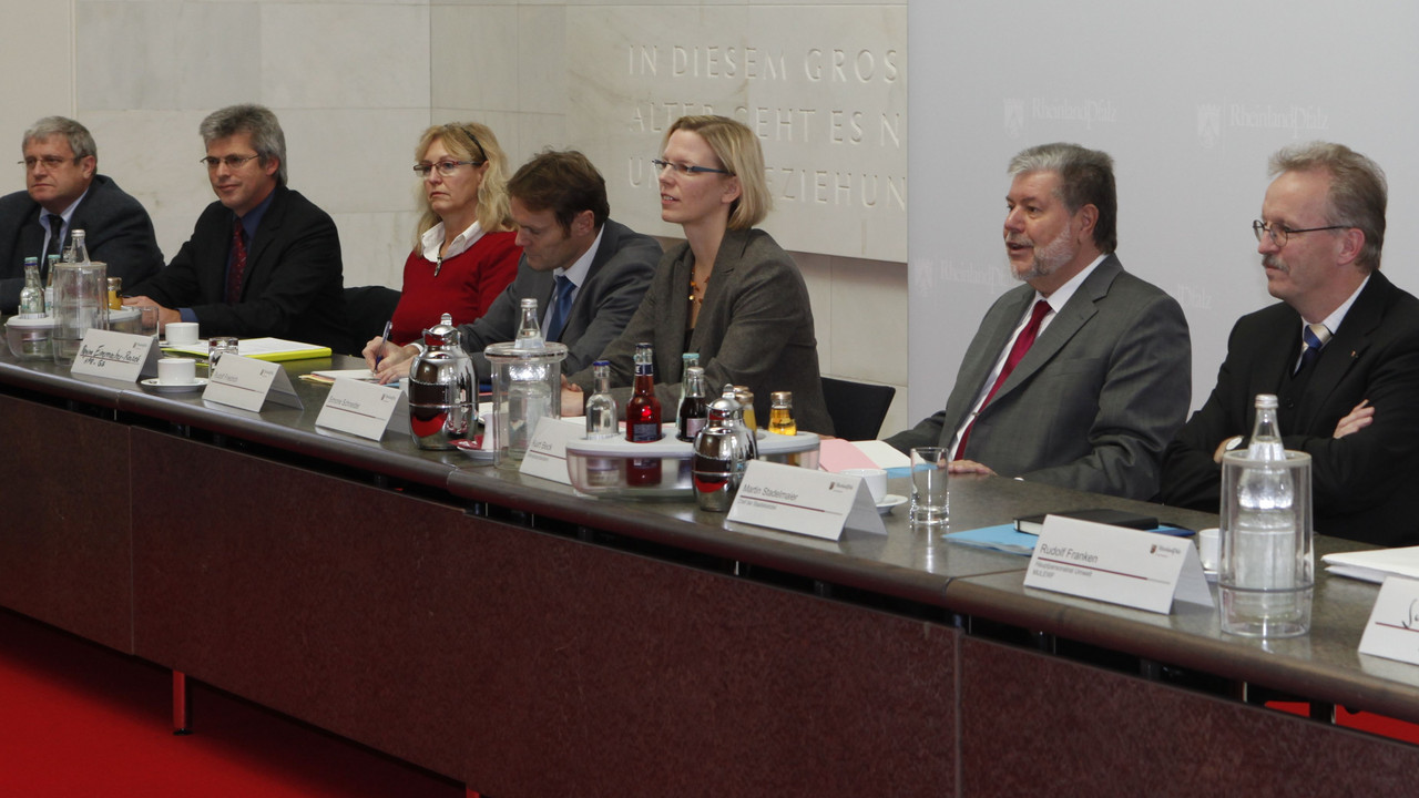 Treffen mit den Hauptpersonalräten; Bild: Pipprich