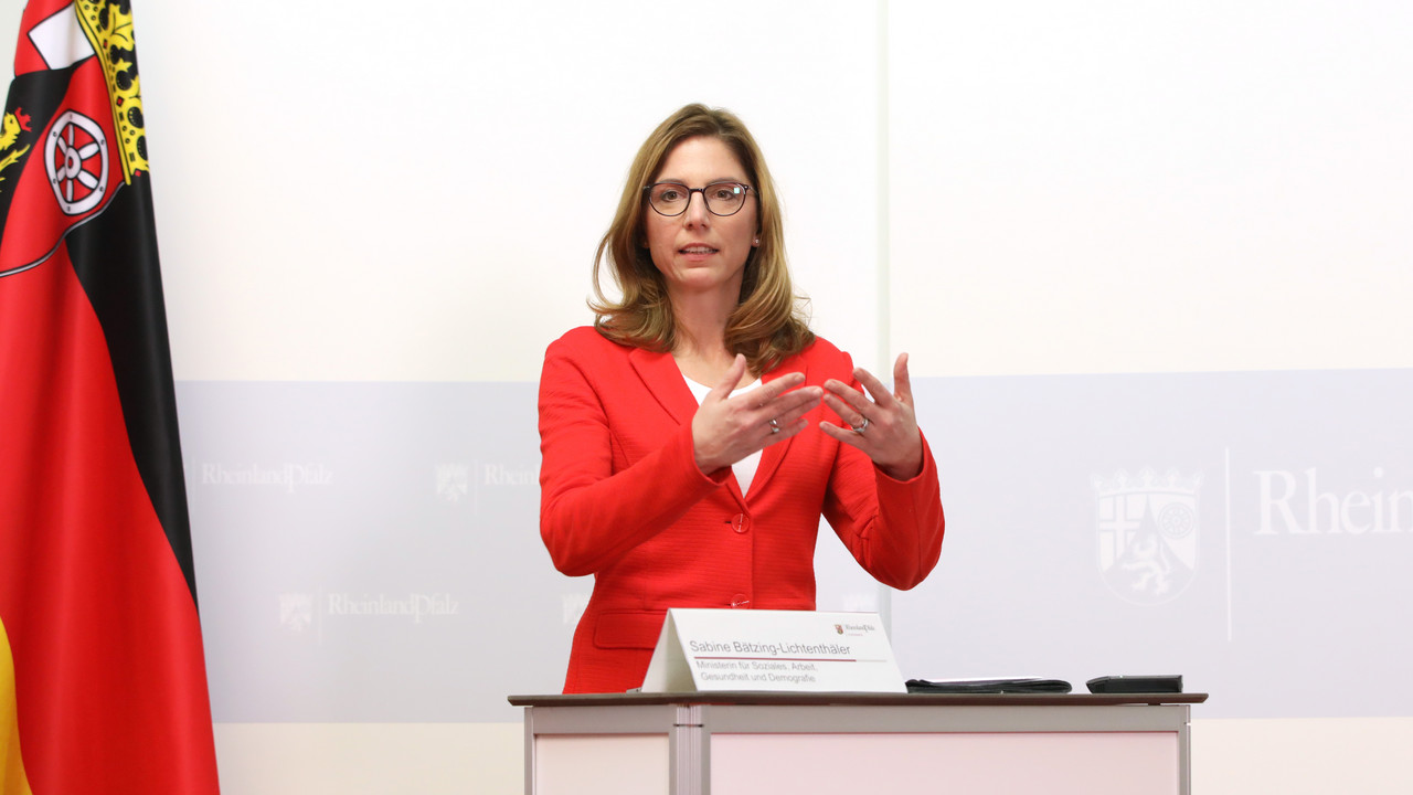 Gesundheitsministerin Sabine Bätzing-Lichtenthäler