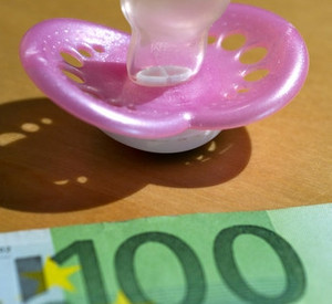 Symbolbild Betreuungsgeld; Bild: dpa