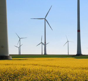 Windräder in Rheinland-Pfalz und dem Saarland