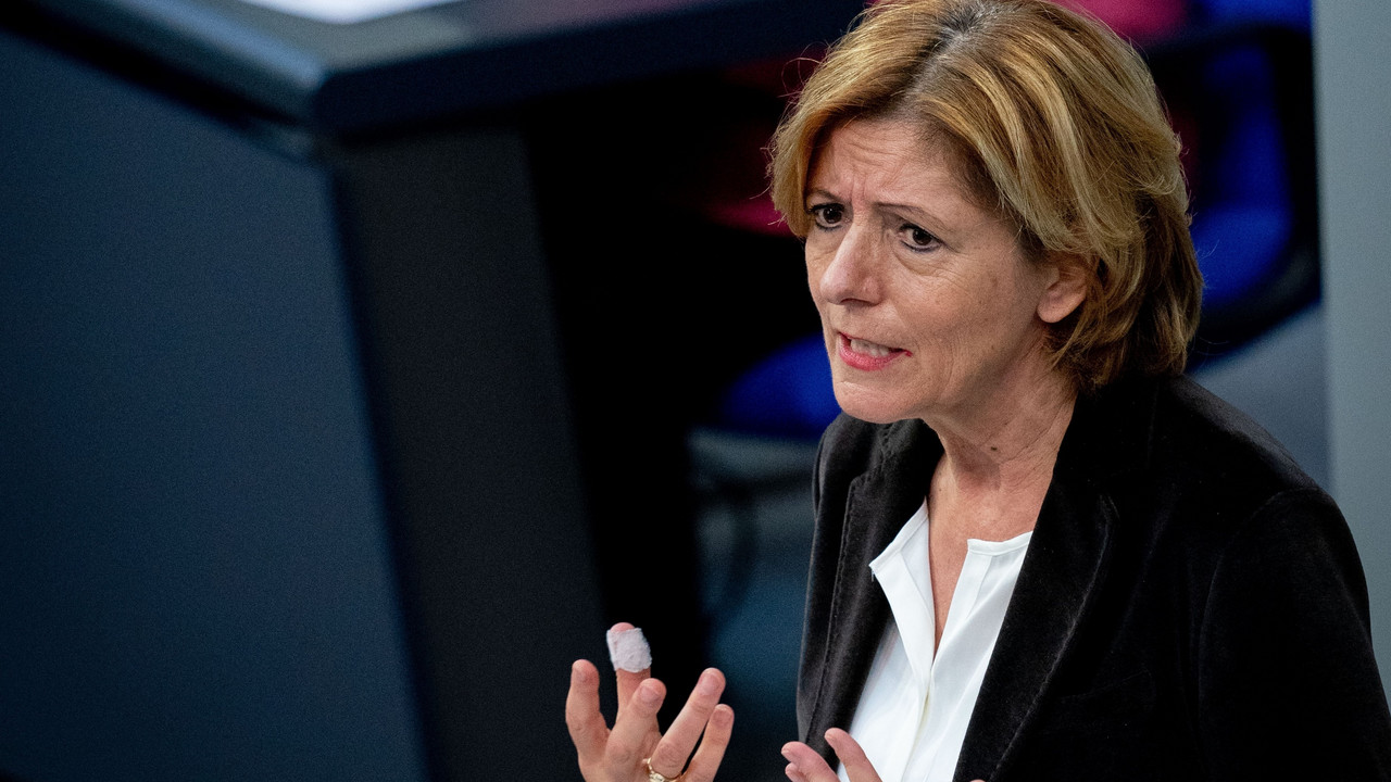 Ministerpräsidentin Malu Dreyer spricht im Bundestag