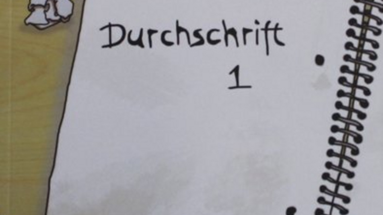 Titelbild der Anthologie-Ausgabe "Durchschrift" ; Bild: MBWWK