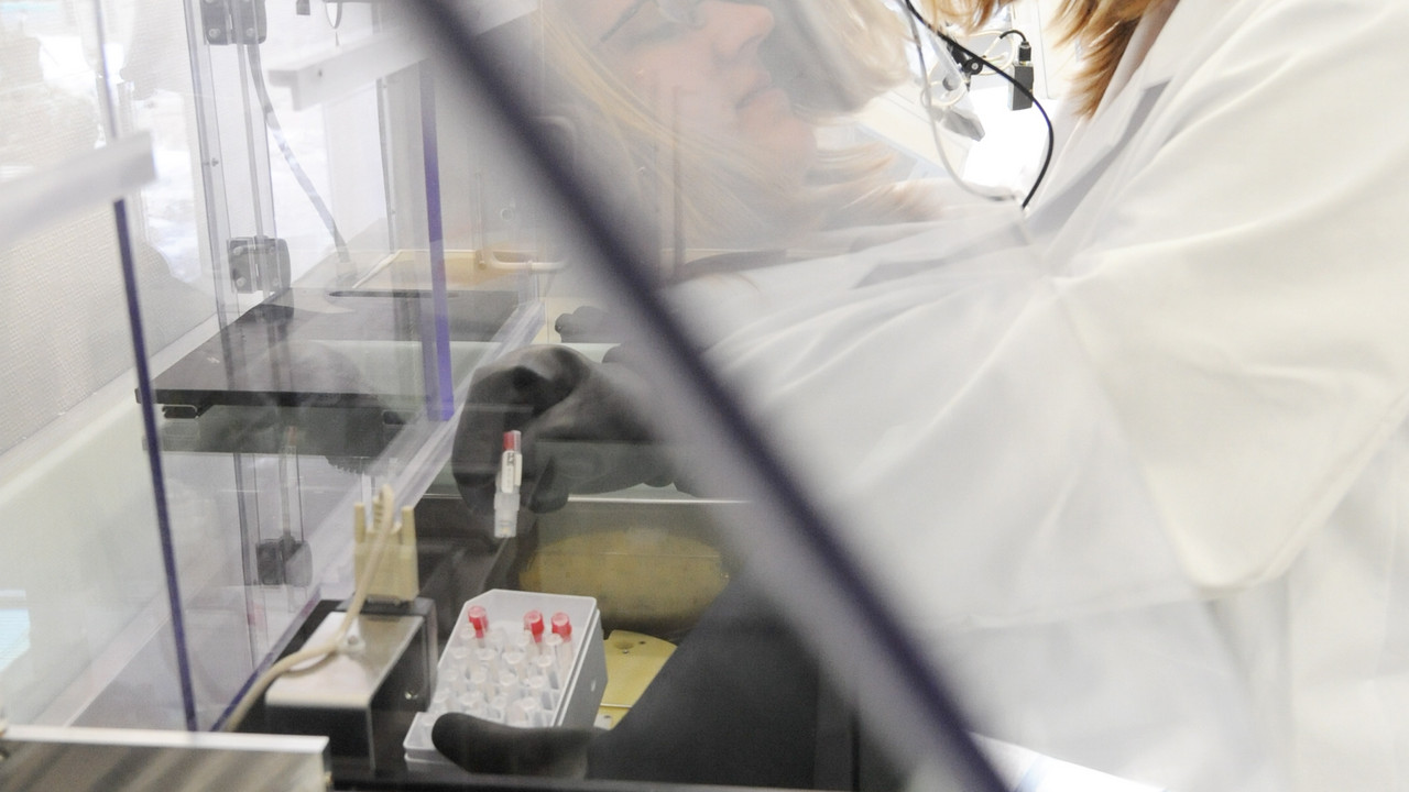 Wissenschaftlerin; Bild: dpa