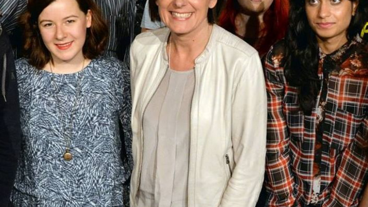 Ministerpräsidentin Malu Dreyer bei der Poetry-Slam-Landesmeisterschaft in Trier; Bild: Tittel