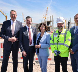 Besuch der Baustelle Eli Lilly