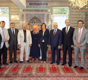 Ministerpräsidentin Malu Dreyer zu Gast beim Fastenbrechen (Iftar) in der Yunus Emre Moschee in Mainz auf Einladung des rheinland-pfälzischen DITIB Landesverbandes 
