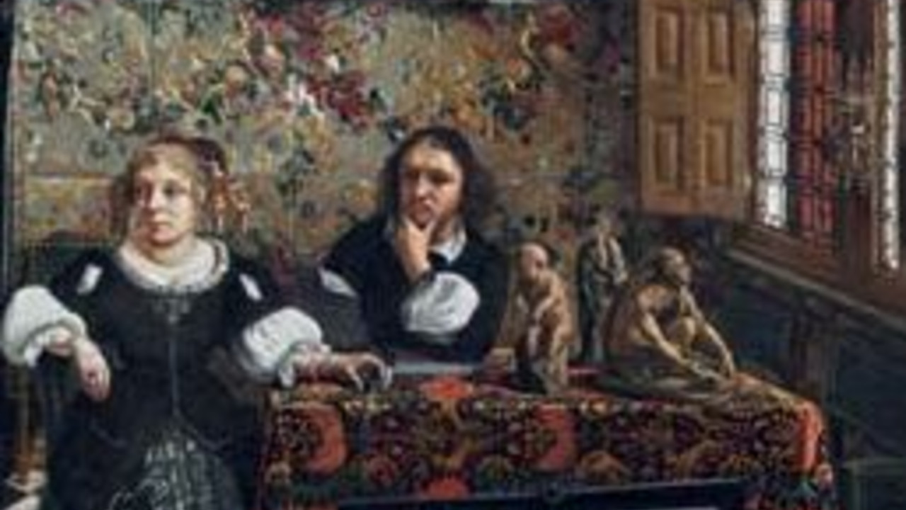 Jan Siberechts, Das Kabinett eines Kunstliebhabers, 1661-1672