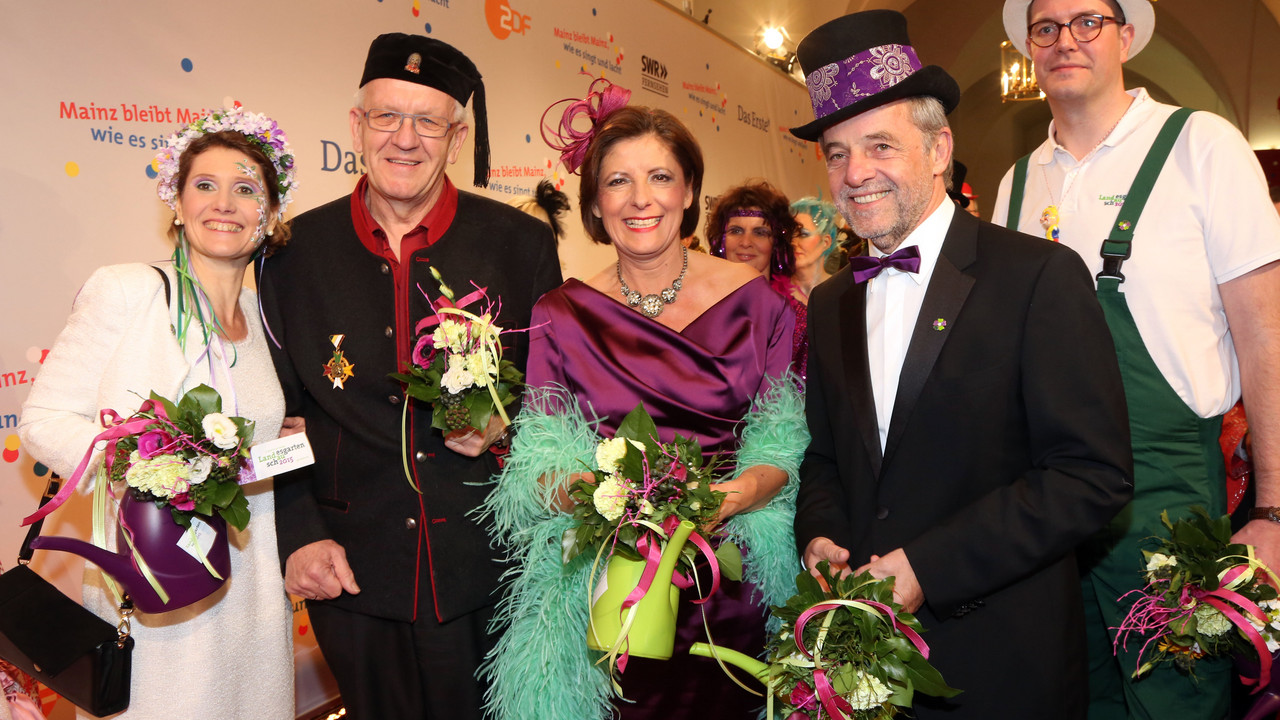Fernsehfastnacht mit Ministerpräsidentin Malu Dreyer und ihren Gästen; Bild: SaemmerFernsehfastnacht mit Ministerpräsidentin Malu Dreyer und ihren Gästen; Bild: Saemmer