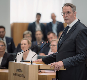 Antrittsrede Landtag MP Schweitzer