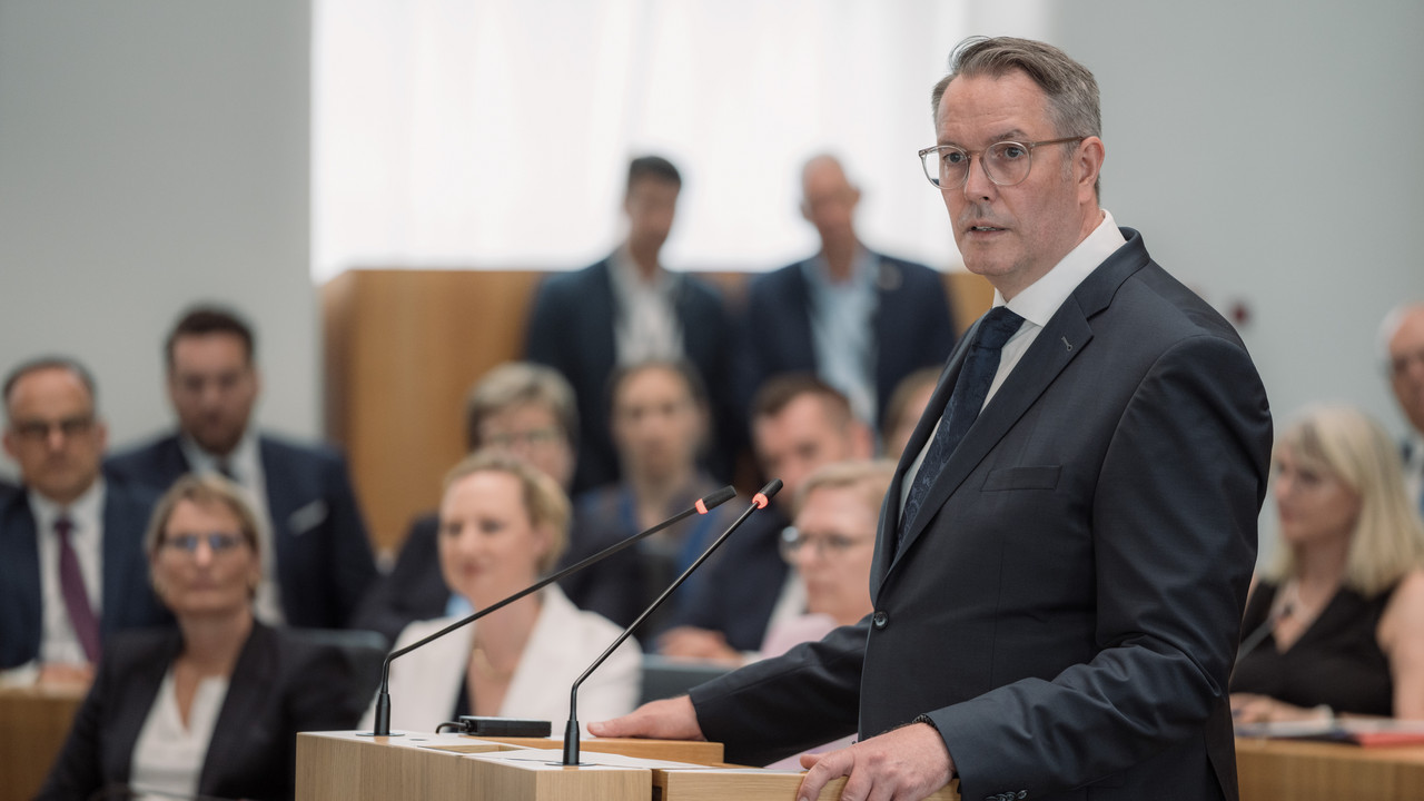 Antrittsrede Landtag MP Schweitzer