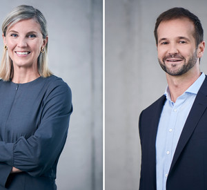 Karin Rådström und Achim Puchert von der Daimler Truck AG
