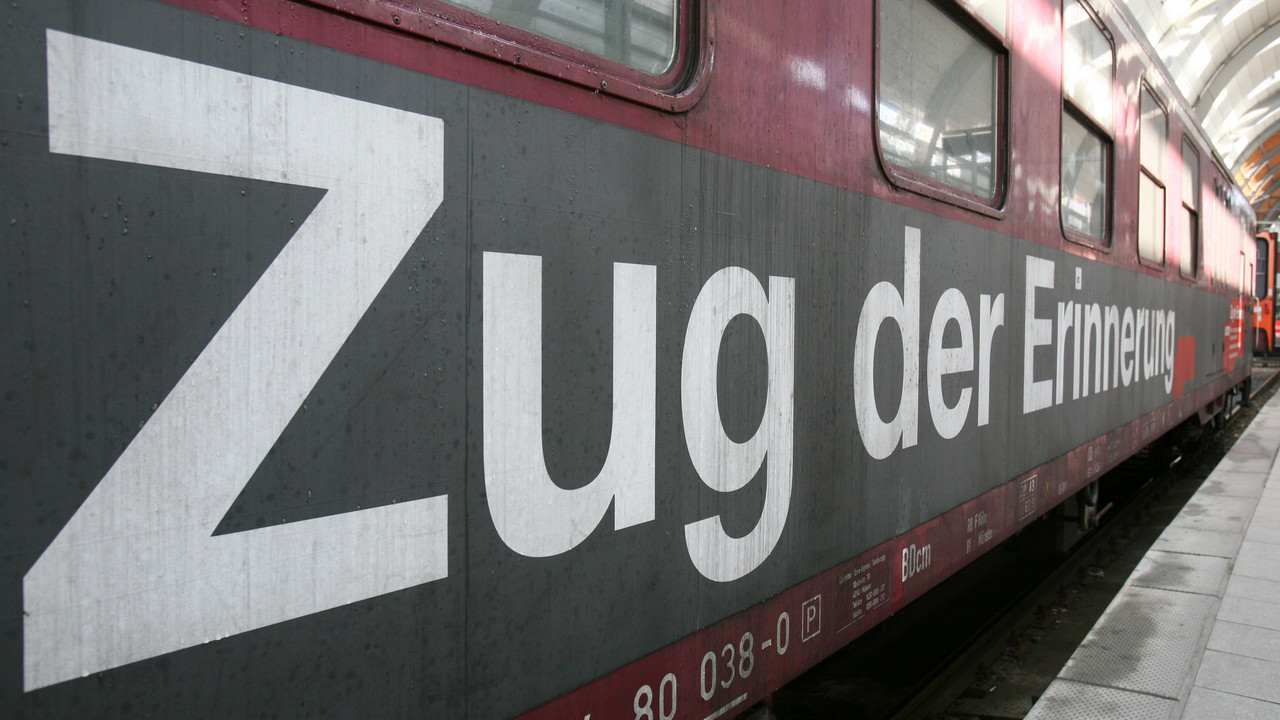 Zug der Erinnerung; Bild: dpa