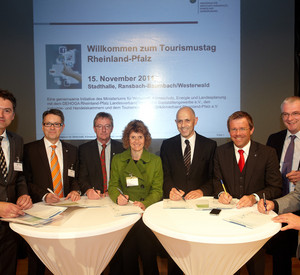 Lemke beim Tourismustag in Ransbach-Baumbach; Bild: Ministerium, Frey